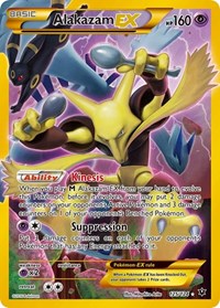 Alakazam EX (Secret) - XY - Fates Collide (NM)