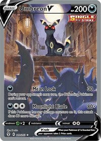 Umbreon V (Alternate Full Art) - SWSH07: Evolving Skies (NM)