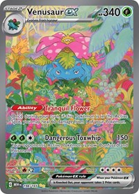 Venusaur ex - 198/165 - SV: Scarlet & Violet 151 (NM)