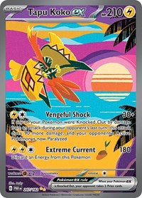 Tapu Koko ex - 247/182 - SV04: Paradox Rift (NM)