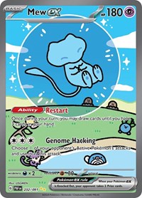 Mew ex - 232/091 - SV: Paldean Fates (NM)