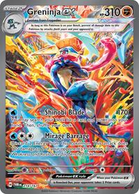 Greninja ex - 214/167 - SV06: Twilight Masquerade (NM)
