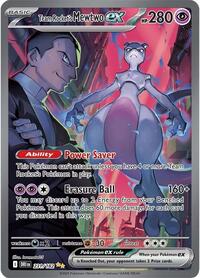 Team Rocket's Mewtwo ex - 231/182 - SV10: Destined Rivals (NM)