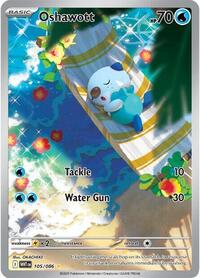 Oshawott - 105/086 - SV: White Flare (NM)