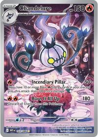Chandelure - 103/086 - SV: White Flare (NM)
