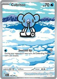 Cubchoo - 109/086 - SV: Black Bolt (NM)