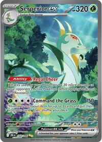 Serperior ex - 164/086 - SV: Black Bolt (NM)