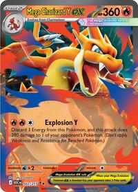Mega Charizard Y ex - 022/217 - ME: Ascended Heroes (NM)
