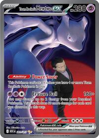 Team Rocket's Mewtwo ex - 281/217 - ME: Ascended Heroes (NM)