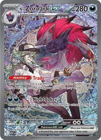 N's Zoroark ex - 286/217 - ME: Ascended Heroes (NM)
