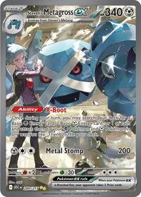 Steven's Metagross ex - ME: Ascended Heroes (NM)