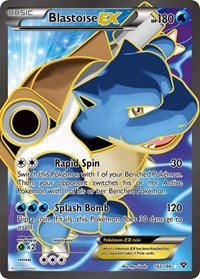 Blastoise EX (142 Full Art) - XY Base Set (LP)