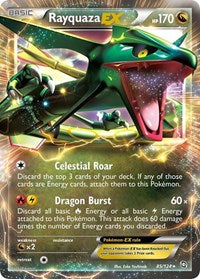 Rayquaza EX - Dragons Exalted (NM)