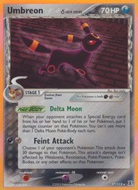Umbreon (Delta Species) - EX Delta Species (MP)