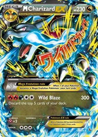 M Charizard EX (X) - XY - Flashfire (LP)