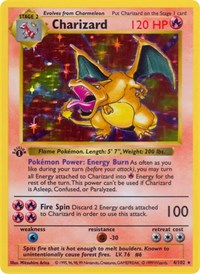 Charizard - Base Set (Shadowless) (HP)