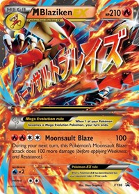 M Blaziken EX - XY Promos (LP)