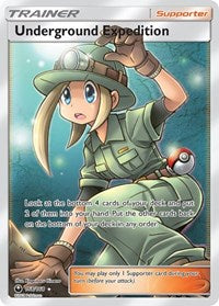 Underground Expedition (Full Art) - SM - Celestial Storm (NM)