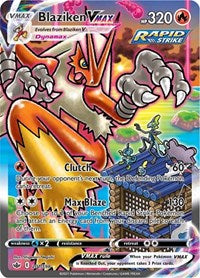 Blaziken VMAX (Alternate Art Secret) - SWSH06: Chilling Reign (NM)