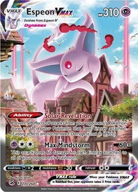 Espeon VMAX (Alternate Art Secret) - SWSH08: Fusion Strike (NM)
