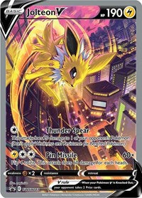 Jolteon V - SWSH183 - SWSH: Sword & Shield Promo Cards (NM)