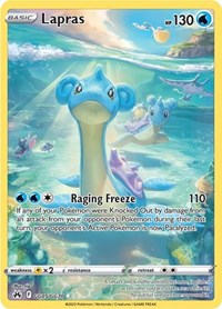 Lapras - SWSH: Crown Zenith: Galarian Gallery (NM)