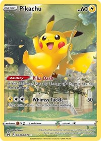 Pikachu - SWSH: Crown Zenith: Galarian Gallery (NM)