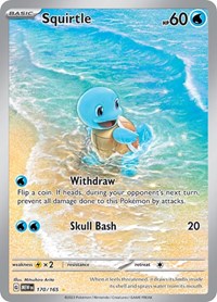 Squirtle - 170/165 - SV: Scarlet & Violet 151 (NM)
