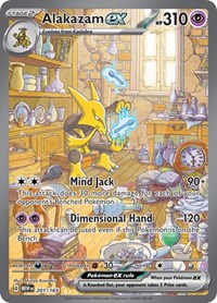 Alakazam ex - 201/165 - SV: Scarlet & Violet 151 (NM)