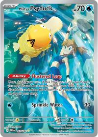 Misty's Psyduck - 193/182 - SV10: Destined Rivals (NM)