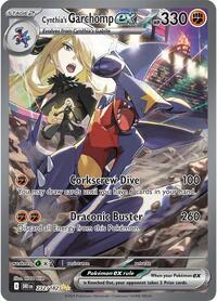 Cynthia's Garchomp ex - 232/182 - SV10: Destined Rivals (NM)