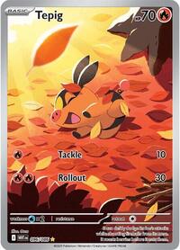Tepig - 096/086 - SV: White Flare (NM)