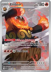 Emboar - 098/086 - SV: White Flare (NM)