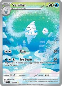 Vanillish - 112/086 - SV: White Flare (NM)