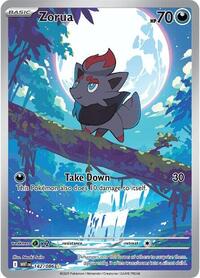 Zorua - 142/086 - SV: White Flare (NM)
