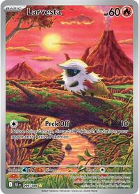 Larvesta - 099/086 - SV: Black Bolt (NM)