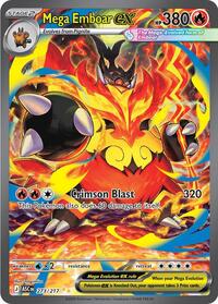 Mega Emboar ex - 273/217 - ME: Ascended Heroes (NM)