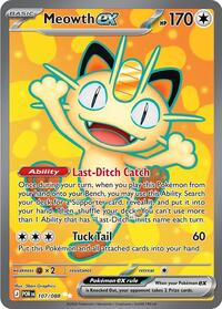 Meowth ex - 107/088 - ME03: Perfect Order (NM)